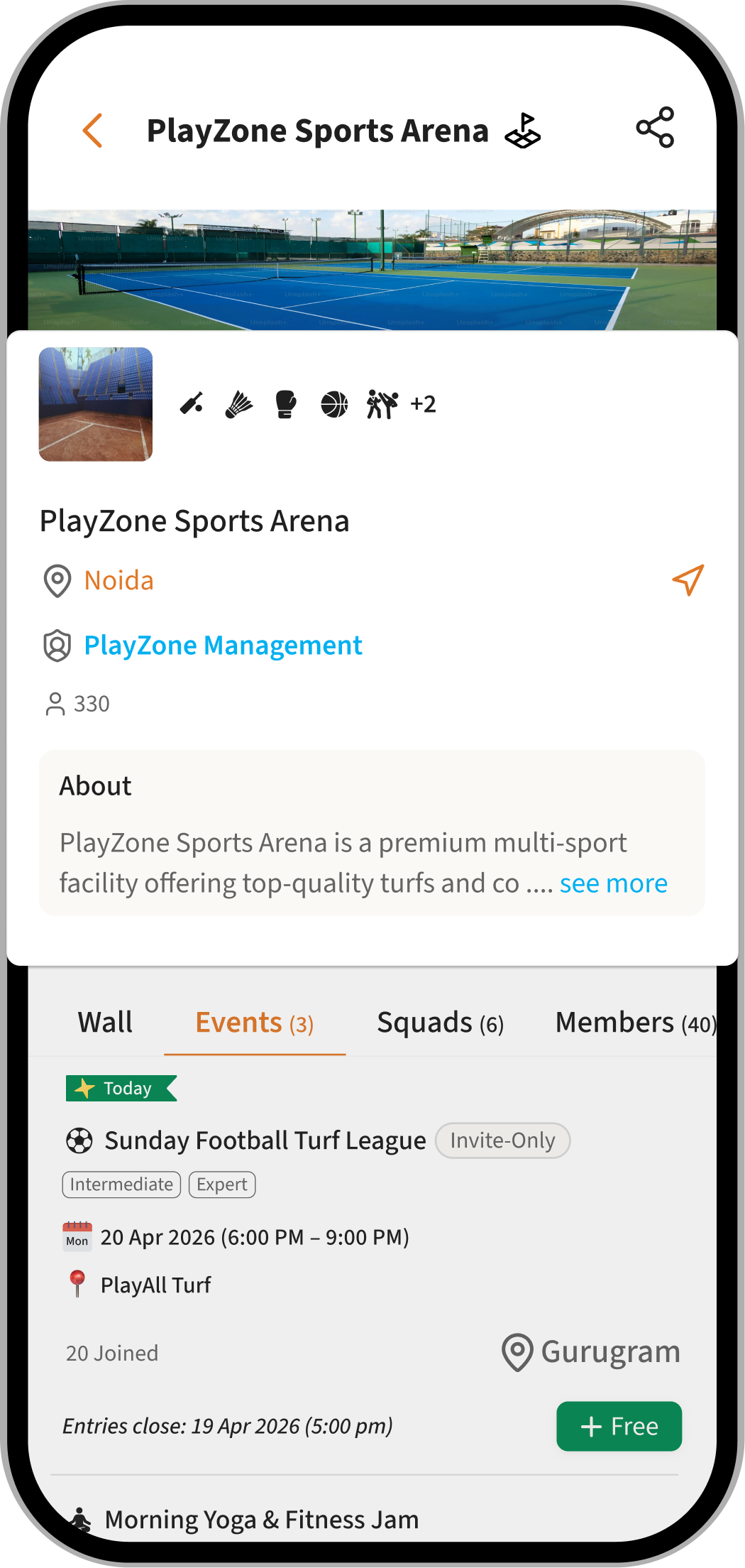 For Venues